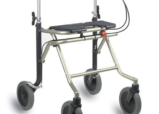 Rollator-Melody-HP – Spezial-Rollator mit Einhandbremse für Schlaganfallpatienten